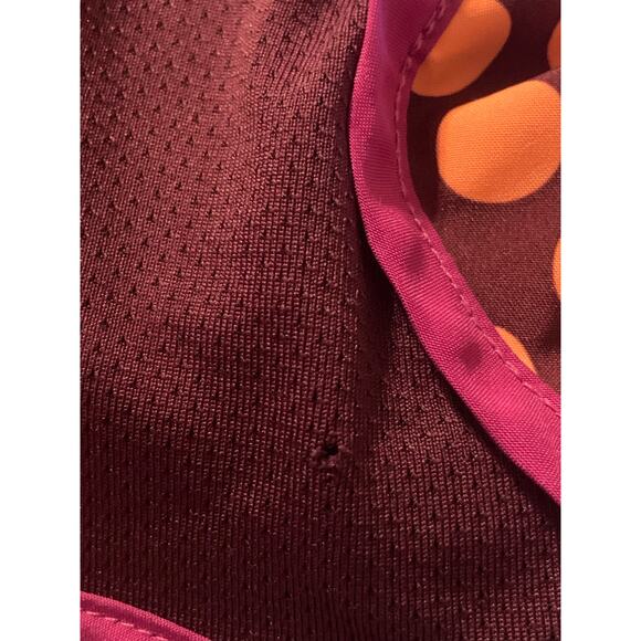 Nike Dri - Fit Purple & Orange Striped & Polka Dot Active Wear Shorts Women's XS - Picture 11 of 11